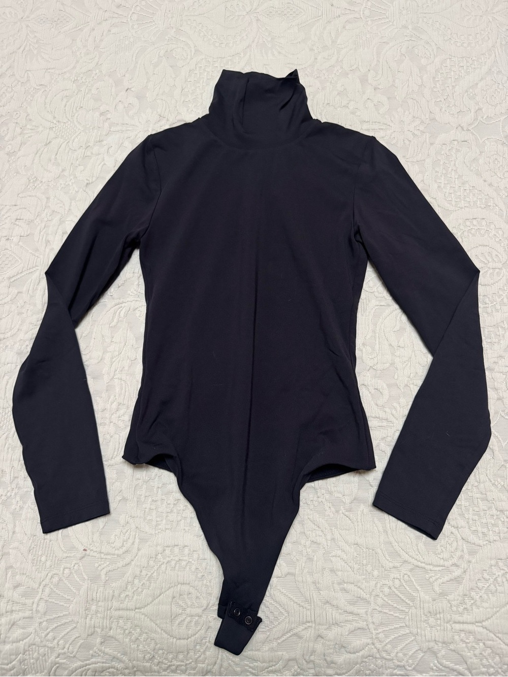 Aritzia Contour Black Turtleneck Bodysuit